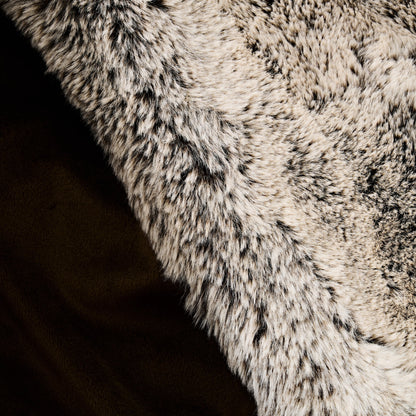 Luxury Mink Faux Fur Throw, 50"X60"