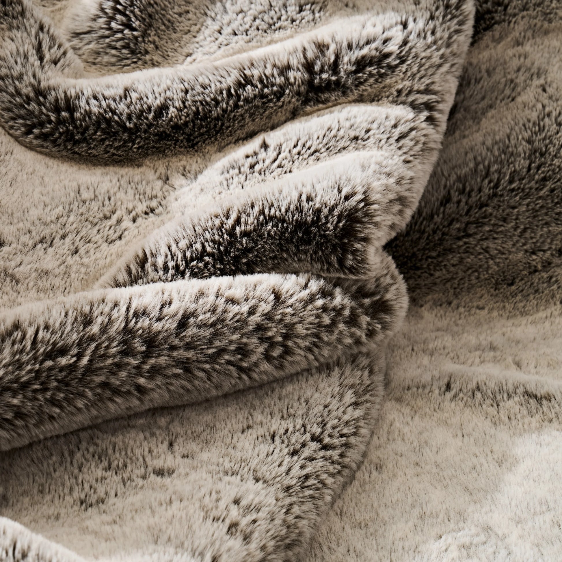 Luxury Mink Faux Fur Throw, 50"X60"