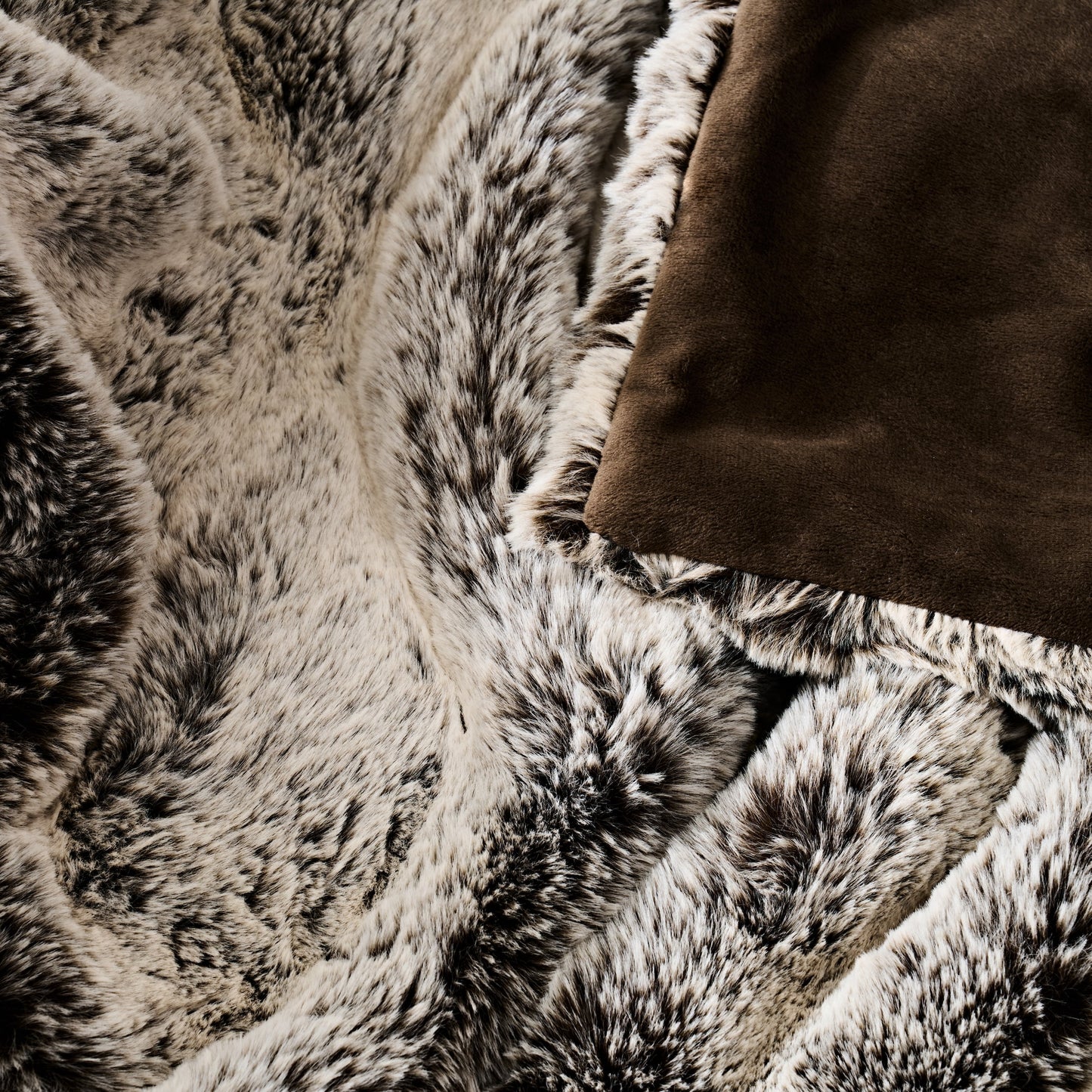 Luxury Mink Faux Fur Throw, 50"X60"